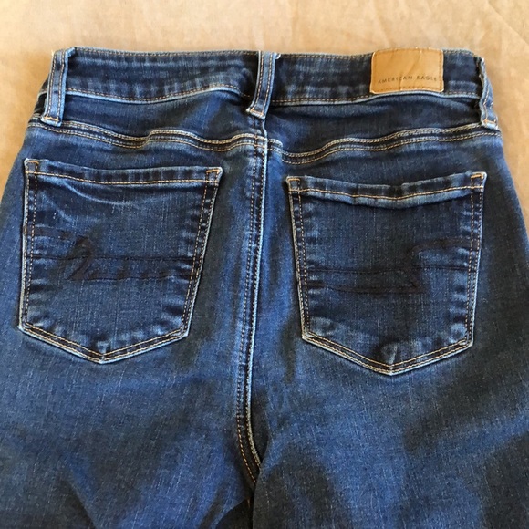 EUC American Eagle super high rise jegging. Size 2 - Picture 3 of 6